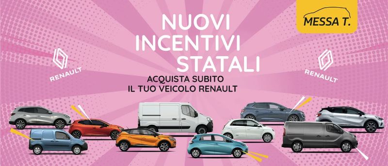 NUOVI INCENTIVI STATALI 2021, anche per USATO e KM zero - Messa