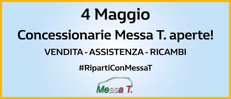 4 MAGGIO: la riapertura! - Messa