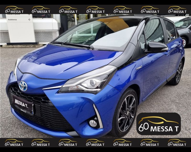 Toyota Yaris III 2017 Yaris 5p 1.5 hybrid Trend Blue Edition - Messa