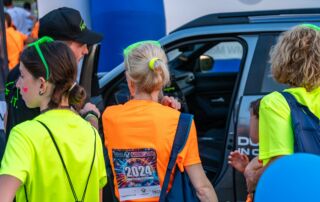 Nuovo Dacia Duster alla Fluo Run nel parco di Monza